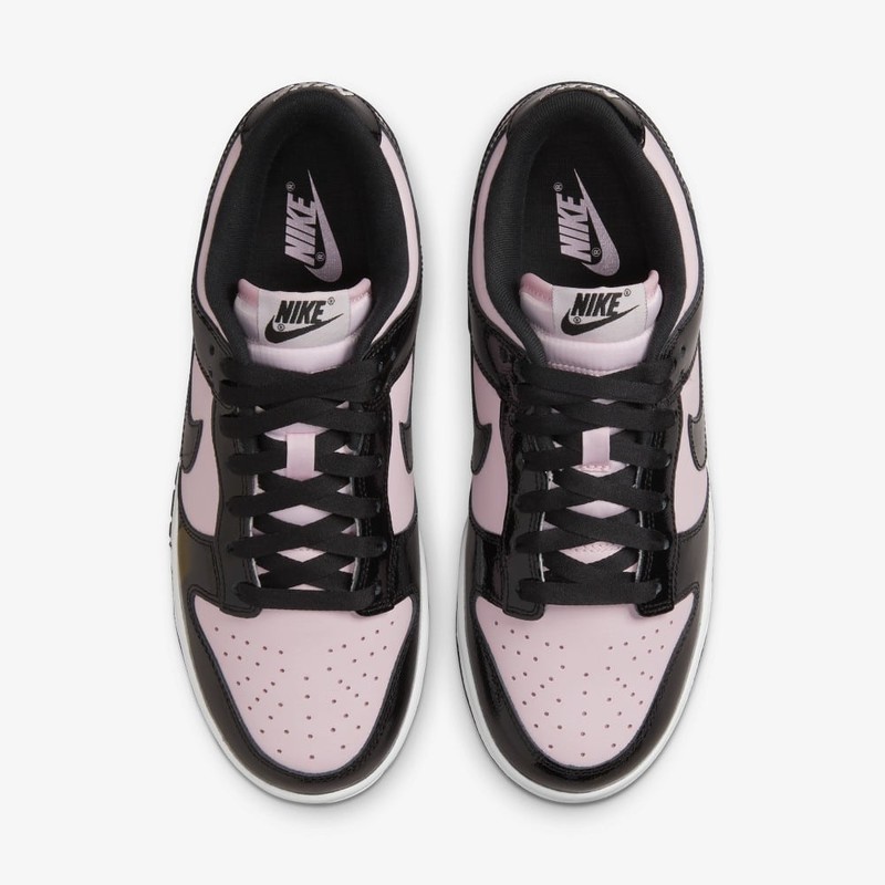 Pink and hotsell black nike dunks